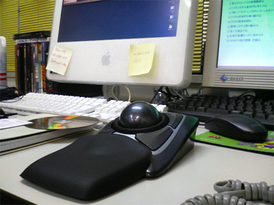 デスク周り