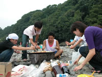 BBQ in 奥多摩