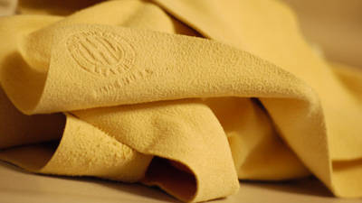 Long Hollow Leather Cloth